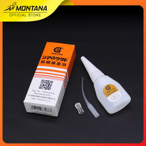 MONTANA Bosco Lem Korea 1 Box 50 Pcs Power Glue Perekat Kaca dan Besi Serbaguna M-20