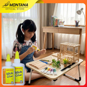 MONTANA White Glue 60ml TWG-60 Lem Cair Putih Non Toxic Retail 1Pcs