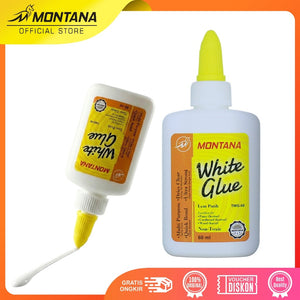 MONTANA White Glue 60ml TWG-60 Lem Cair Putih Non Toxic Retail 1Pcs